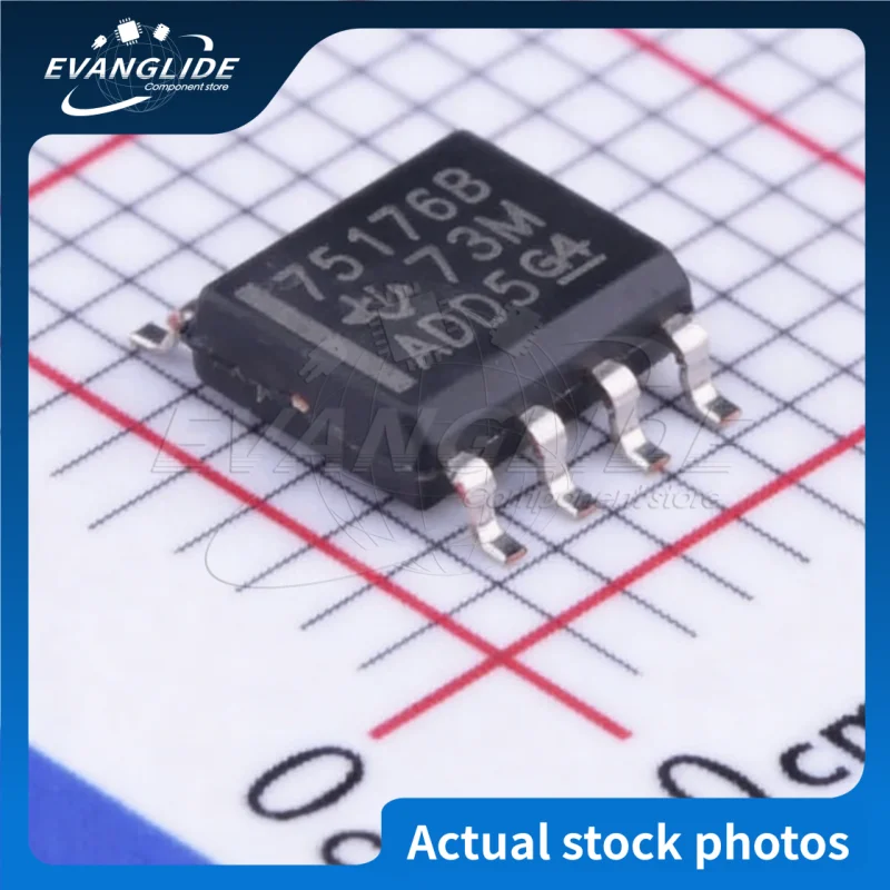 10 PCS/LOT Original & New SN75176BDR RS-485/RS-422 IC In Stock Wholesale Discount