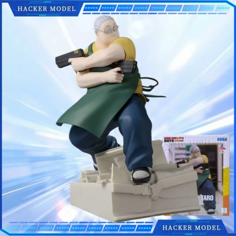 

SEGA Genuine Sakamoto Days Taro Sakamoto Figure Anime Character Model Toy Desktop Ornament Collectible Statue Birthday Gift