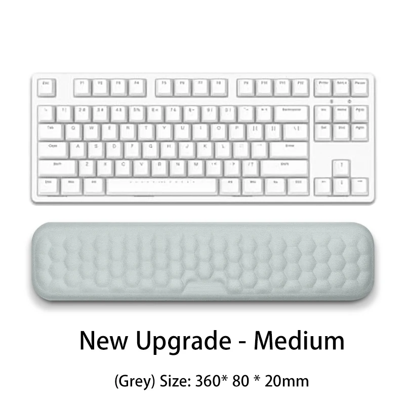 NONE Tastatur Maus Handgelenk Rest Ergonomische Büro Tippen Schützen Entspannen Handgelenk Memory Foam Laptops Maus Pad Computer Notebook Maus Pad 10