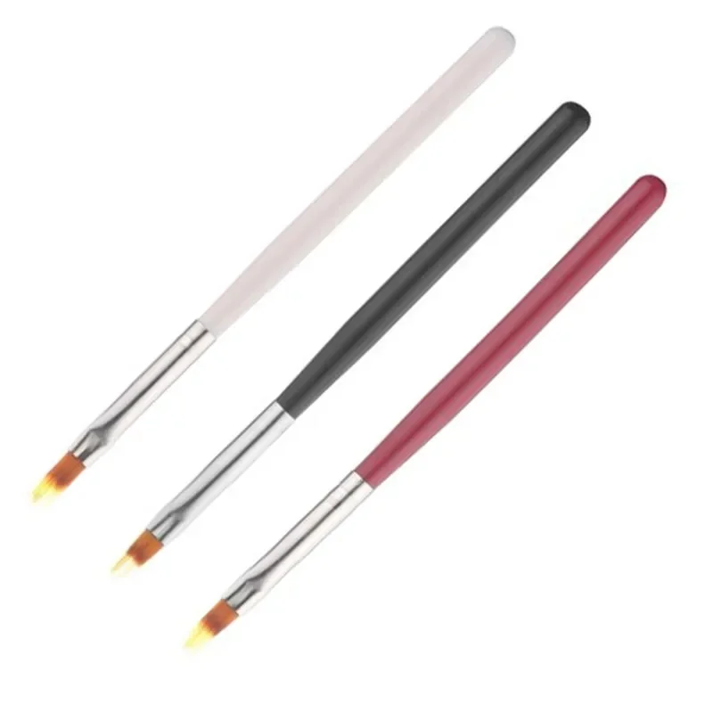1/2/3/4pcs Nail Art Brush Gel Brush For Nail Art Ombre Soft Gradient Brush For Manicure Nail Polish Drawing Painting Decor Pen
