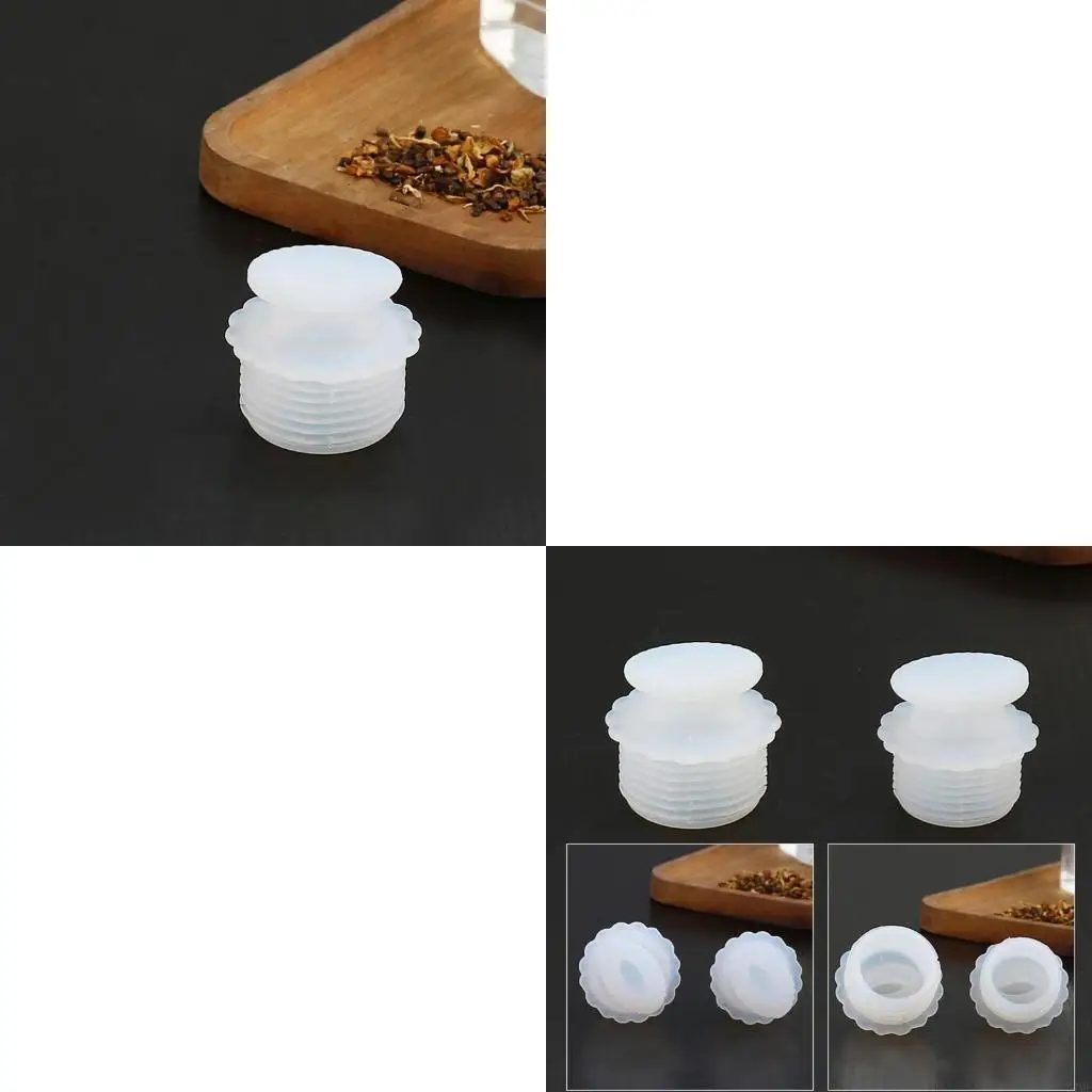 Bouchon Universel pour Bouteille Isotherme 37mm - Anti-fuite, Bouton Poussoir - zdjęcie 1