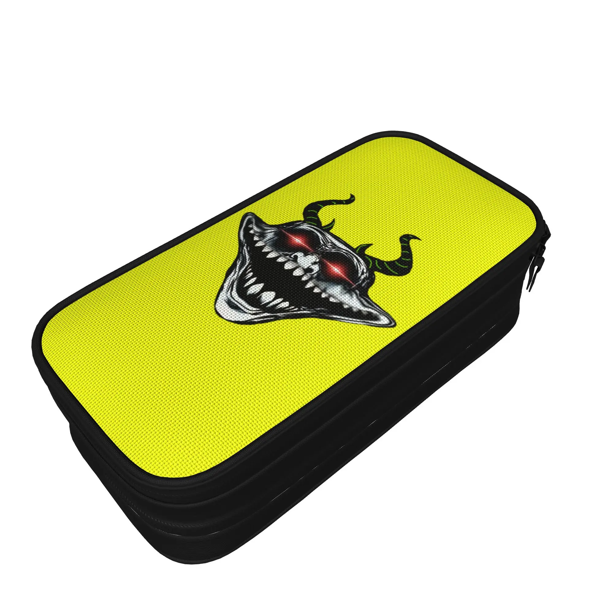 Fashion Evil Troll Face Meme Funny Pencil Cases Horror Humor Pencilcases Pen Student Big Capacity Bag School Gifts Stationery