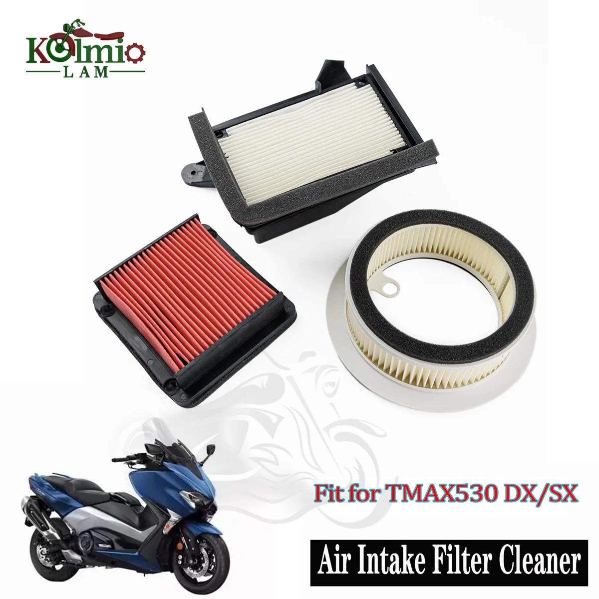 Fit for YAMAHA 2017 - 2019 TMAX530 DX SX T-MAX 530 Motorcycle Accessories Air Filter Intake Cleaner TMAX 530 T-MAX530 2018