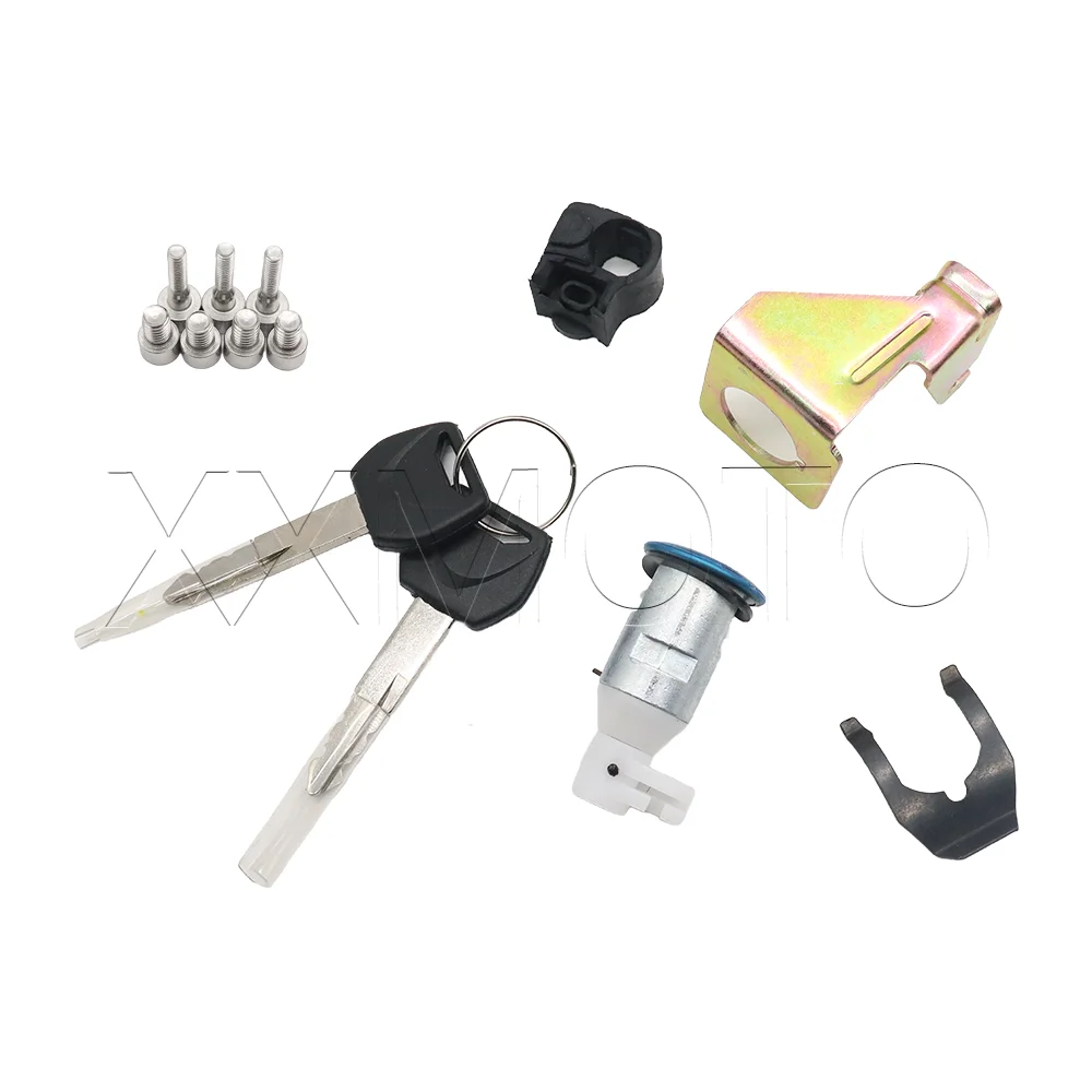 For Honda CBR600RR CBR1000RR CBF1000 Hornet CB1000R 2009-2016 Motorcycle Fuel Gas Tank Cap Cover Lgnition Switch Key Kit
