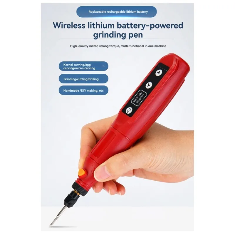 BAAG-Adjustment Electric Grinder Tool Set Handheld Rotary Tool Set For Jade Carving Wood Punching Metal Grinding Machine