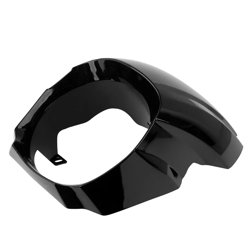 قناع غطاء أمامي أمامي أسود لامع للدراجة النارية لدراجة Harley Softail Breakout FXBRS 114 FXBR 107 2018-2022