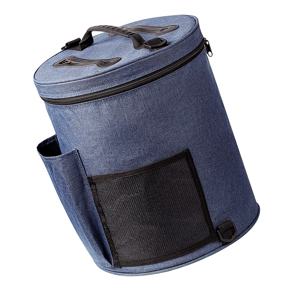 

Waterproof Storage Bag Yarn Organizer Premium Material Wear Resistant Dust Proof Portable Knitting Tool Bag Sewing Accessories