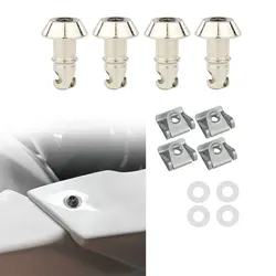 Fit For Honda Yamaha Suzuki Kawasaki Ducati Aprilia Race Fairings 14MM Quick Release Fastener D-RING 1/4 Turn Rivet Universal