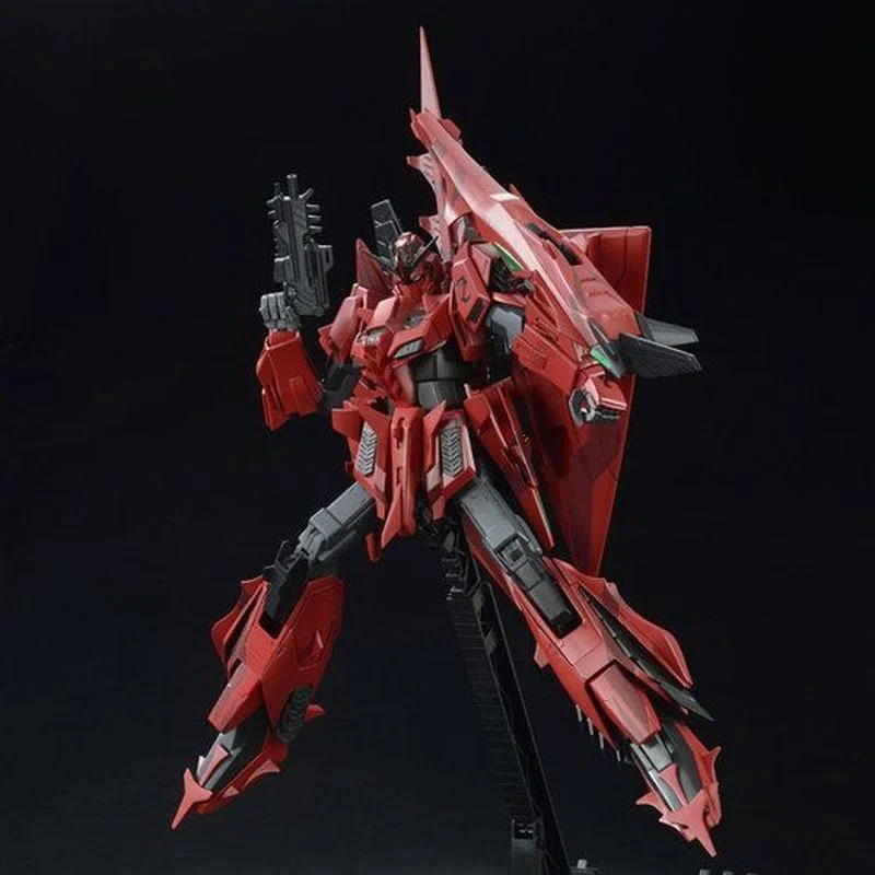 Bandai Original GUNDAM Anime PB Limited MG 1/100 MSZ-006P2/3C ZETA GUNDAM3 P2 TYP RED ZETA Figur Spielzeug Modell Geschenke für Kinder