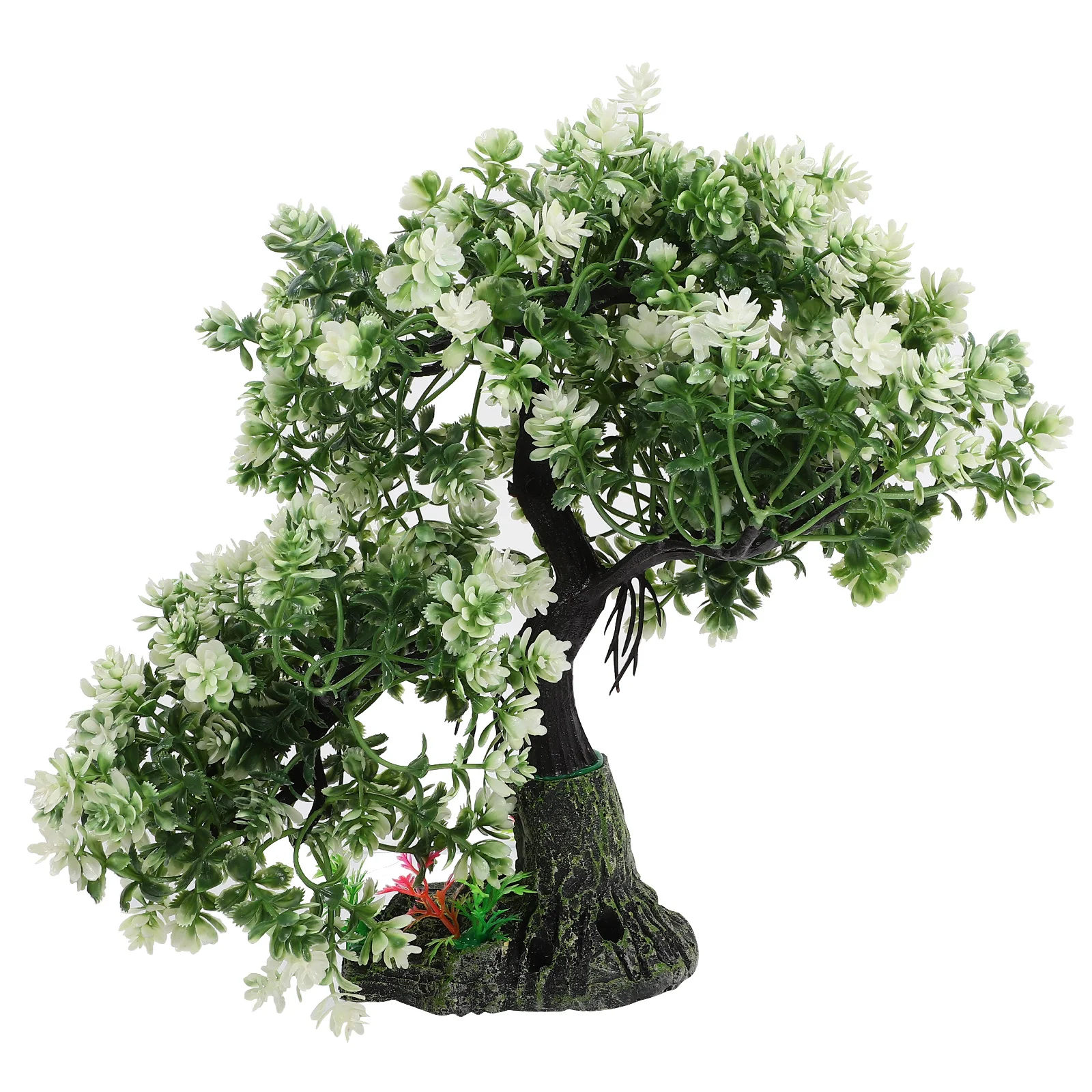 

Fake Tree Resin Aquarium Decor Delicate Compact Aquarium Plant Household Fish Tank Accessories Decoration Fake Tree