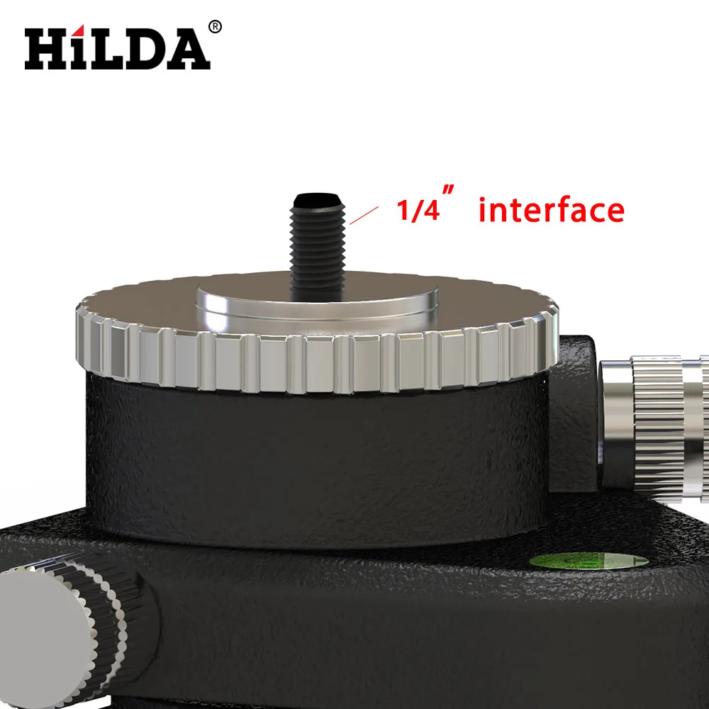 ขาตั้งกล้องฐาน1/4 ''Interface ปรับขาตั้งกล้องสำหรับเลเซอร์ระดับ