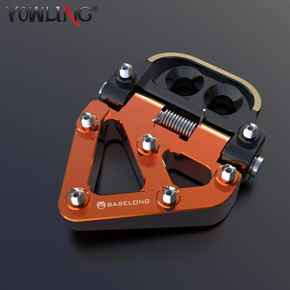 Motorcycle CNC Folding Rear Brake Pedal Step Tip Plate For SHERCO SE-FACTORY SE-RACING SEF SE 125 250 300 350 450 500 2012-2023