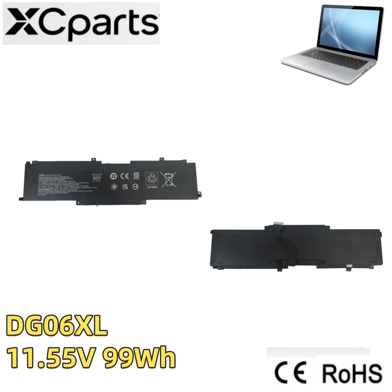 

11.55V 99Wh New DG06XL Laptop Battery For HP Omen X 17-AP000NA 17-AP000NB 17-AP000ND HSTNN-DB8G 925149-855 925197-271 9Cell
