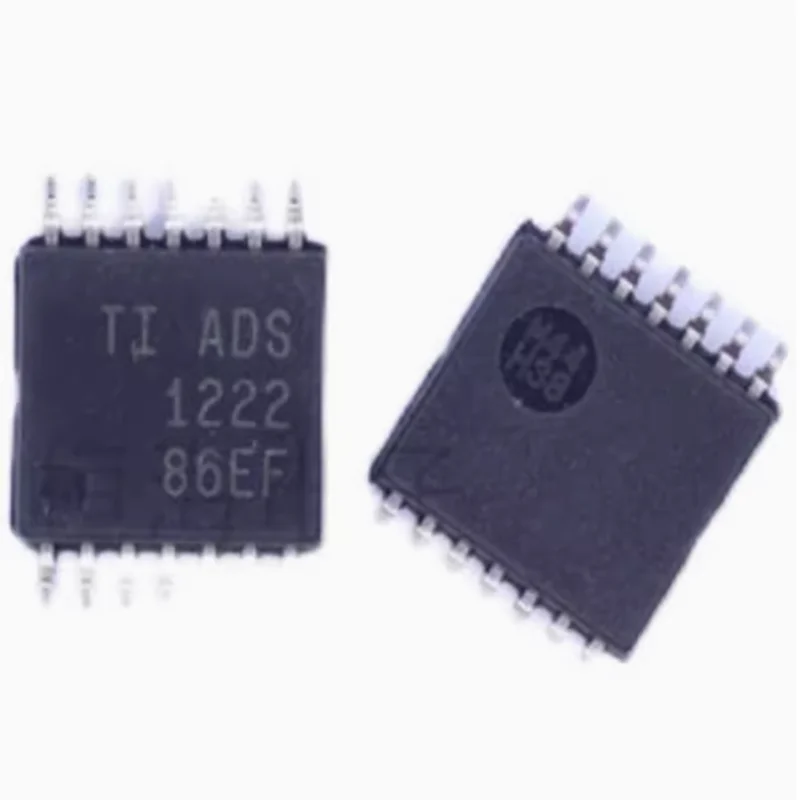 5PCS-20PCS ADS1222IPWR 24-bit analog-to-digital converter (ADC) TSSOP-14 for high-precision portable measurement systems