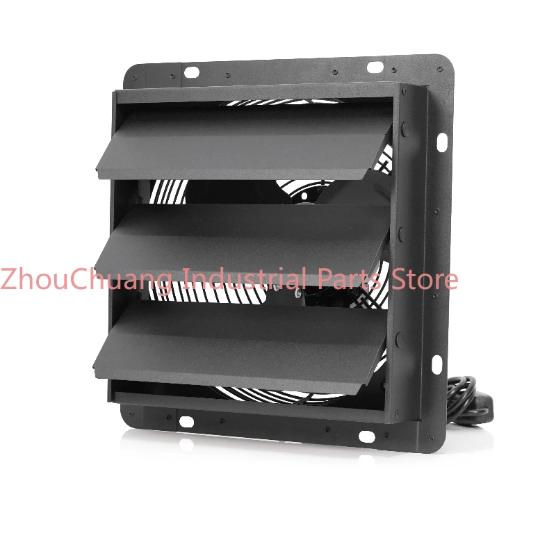 Newly designed wall-mounted 10-inch silent shutter fan HA-250M Powerful kitchen exhaust fan34W/710m ³/h