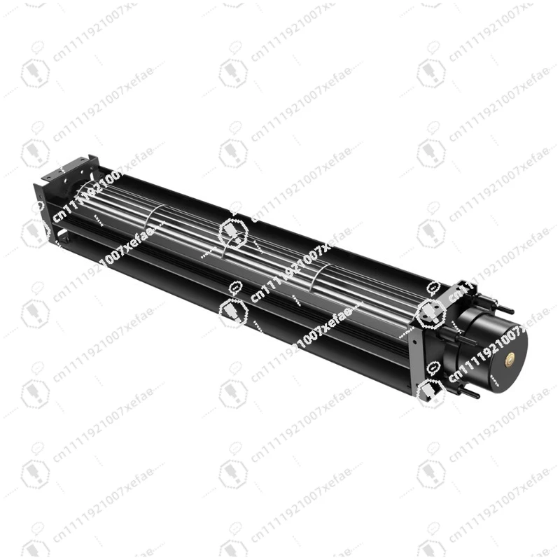 Tangential Fan 40mm 2400 rpm DC Cross Flow Fan Air Cooling Silent Exhaust Fan Floor Heating Fireplace