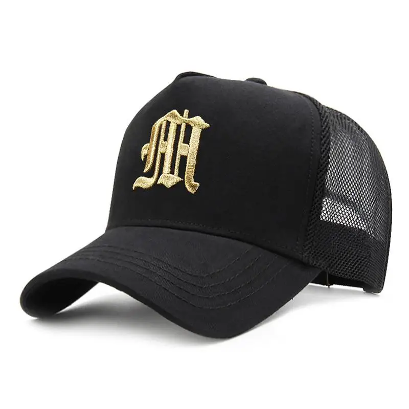 60-65cm Plus Größe Baseball Kappe Für Männer 100% Baumwolle Sommer Mesh Net Trucker Dad 5 Panel Hüfte hop Snap Zurück Frauen Sonne Hüte Gorras