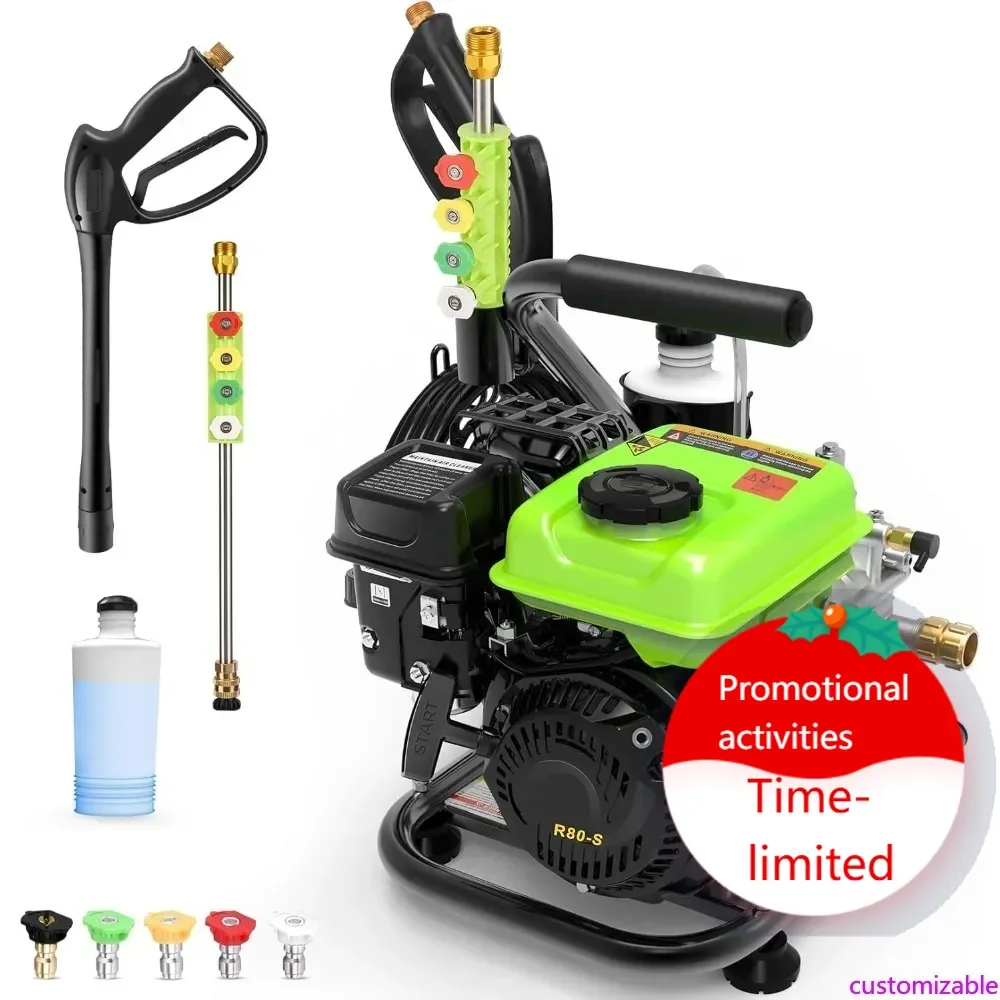 

Горячая распродажа: Коммерческая газовая мойка высокого давления 79CC с шлангом 25 футов, 3500 PSI и 2.4 GPM