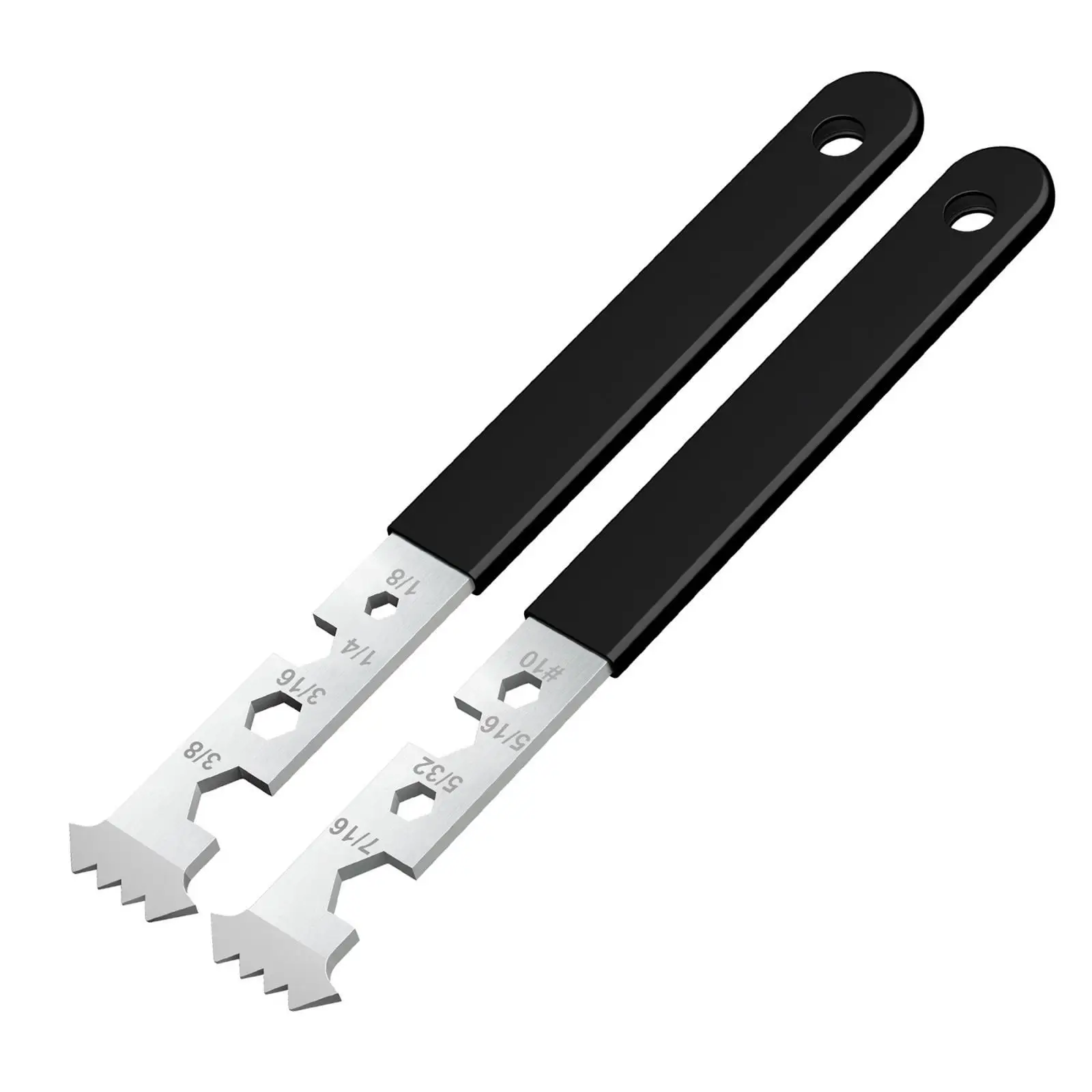 2 Pieces Paving Tile Removal Tool Multi Function Patio Repair Hook Comfortable Grip Non Slip Handle for Gardeners, Homeowners