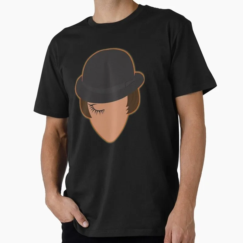 A Clockwork Orange 0826 Retro Movie Graphic T‑shirt Alex Droog Print Unisex Casual Tee Short Sleeve Streetwear All size S-6XL