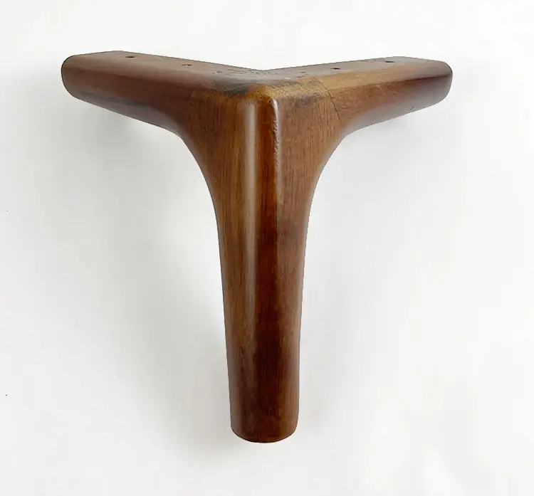 4Pcs 13/14/15cm Solid Wood Furniture Feets Sofa Cabinets Legs Square Bed Table Chair Replacement Feet Home Furniture Accessories