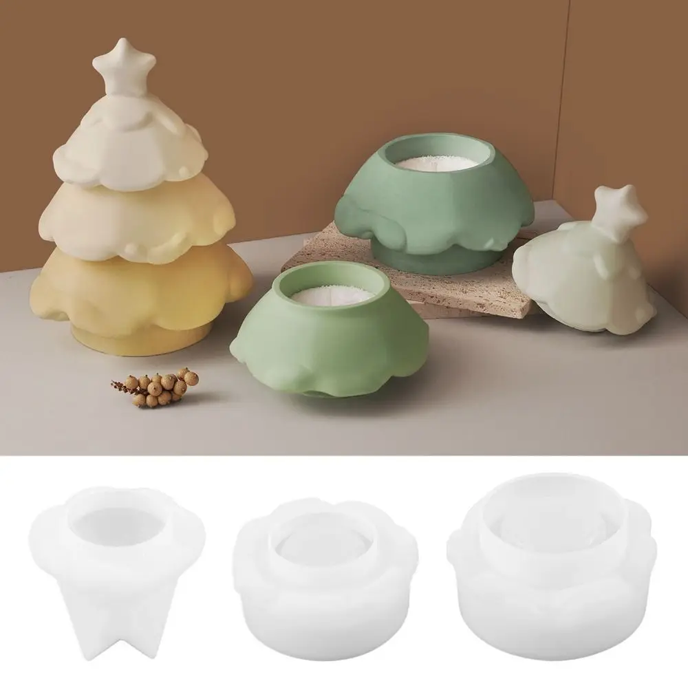 

Cute Halloween Halloween Ghost Mold Ghost Detachable Candlestick Silicone DIY Epoxy Resin Lid Gypsum Silicone Mold Storage