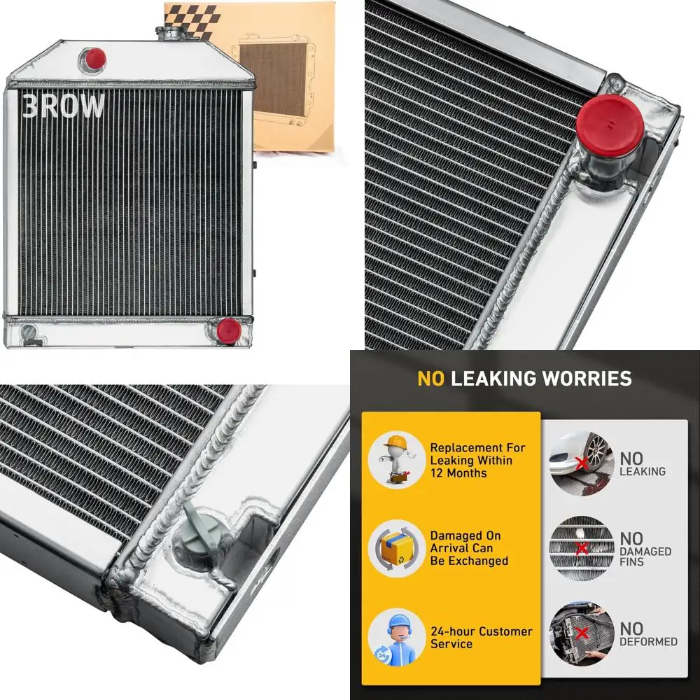 

C7NN8005H Radiators, 3 Row Radiator For Ford New Holland 2000 2100 2120 2300 2310 2600 2610 2810 2910 3000 3600 3610 3900 3910 4