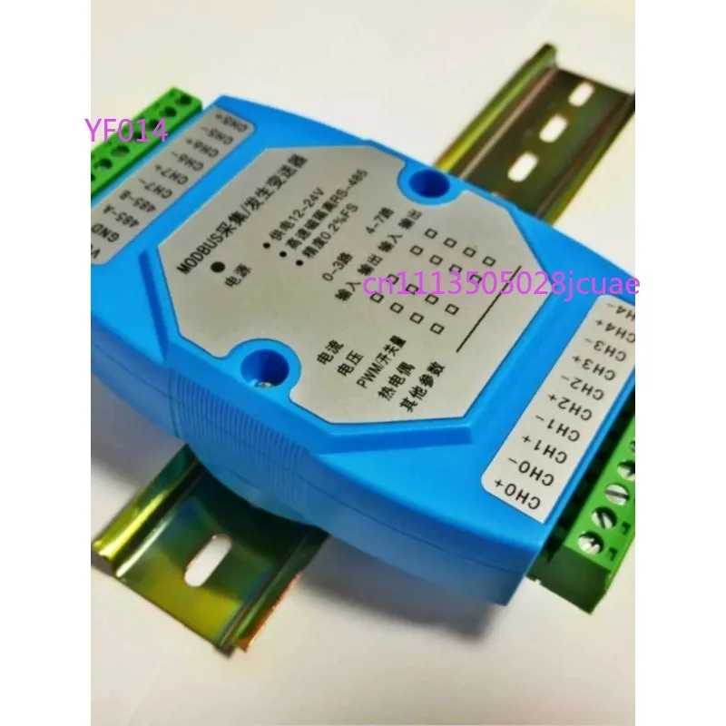 

8/16/32-канальный преобразователь температуры NTC в RS485 MODBUS для термопар, PT100, DS18B20