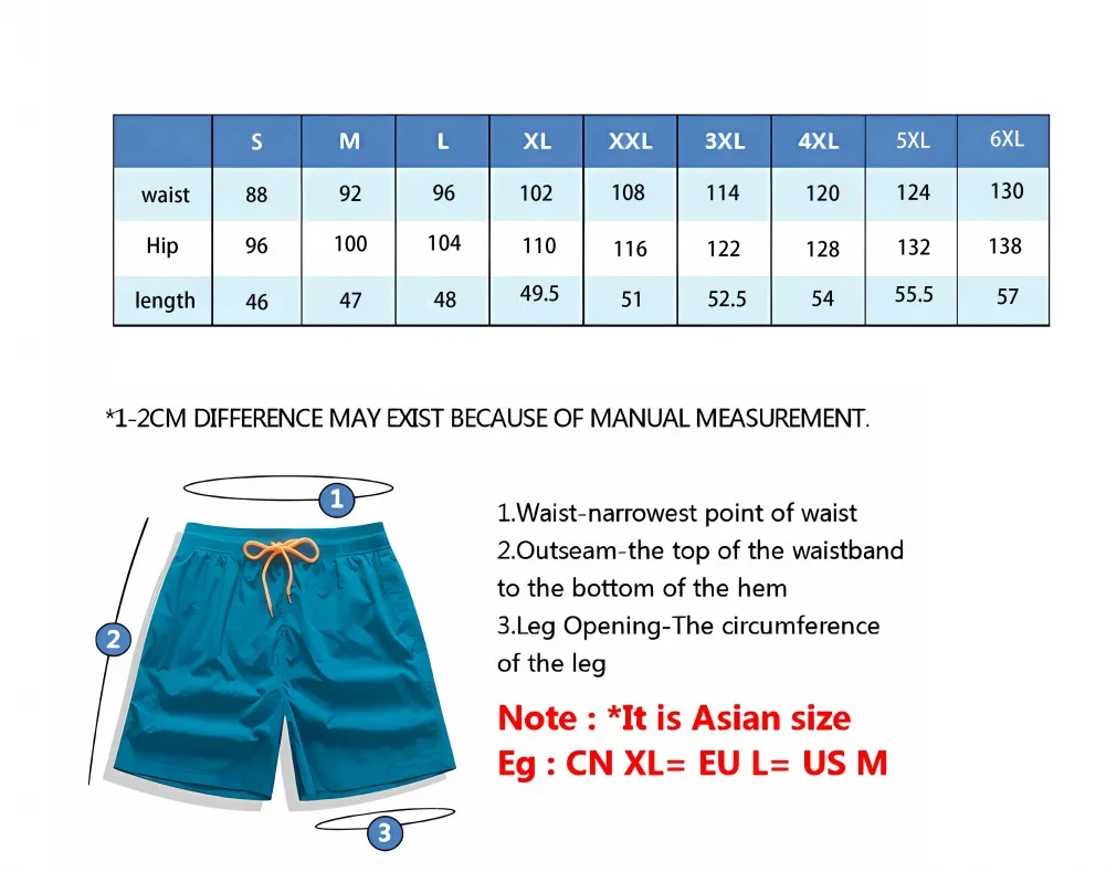 Lustige 3D-Shorts mit Haarigem Po-Print für Männer, Halloween-Muster, Neuartige Badehose, Schnelltrocknend, für Poolparty, Urlaub, Übergroße Shorts – Detail 1