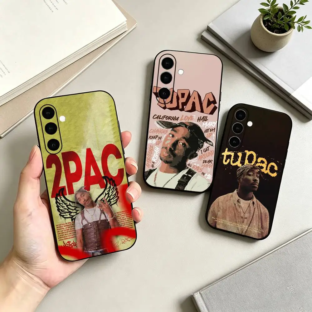 2Pac Tupac Shakur  Phone Case For Samsung Galaxy A73,A72,A71,A70,A53,A52,A51,Soft Silicone Black Cover