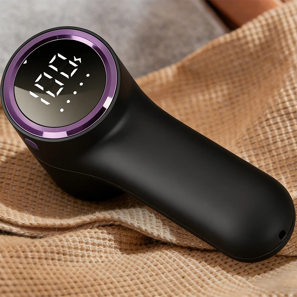 

Машинка для удаления катышков с одежды для дома, пять регулируемых настроек, лезвие из нержавеющей стали, увеличенный контейнер для ворса