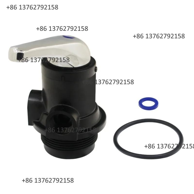 Multi-Port Manual Backwash Control Valve, Sand Filter Flow Regulator For Water Filter, 2/4/6 Ton Max Flow For Rinse & Backwash