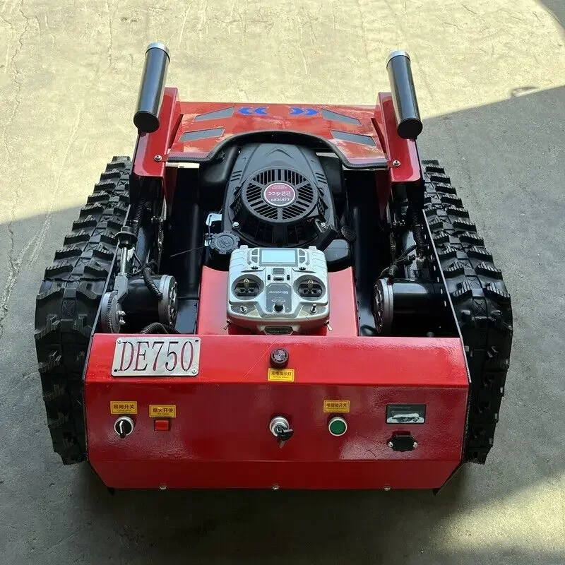 9.5hp Automatic Lawn Mower Remote Control Field Grass Cutter Weeding EPA Machine