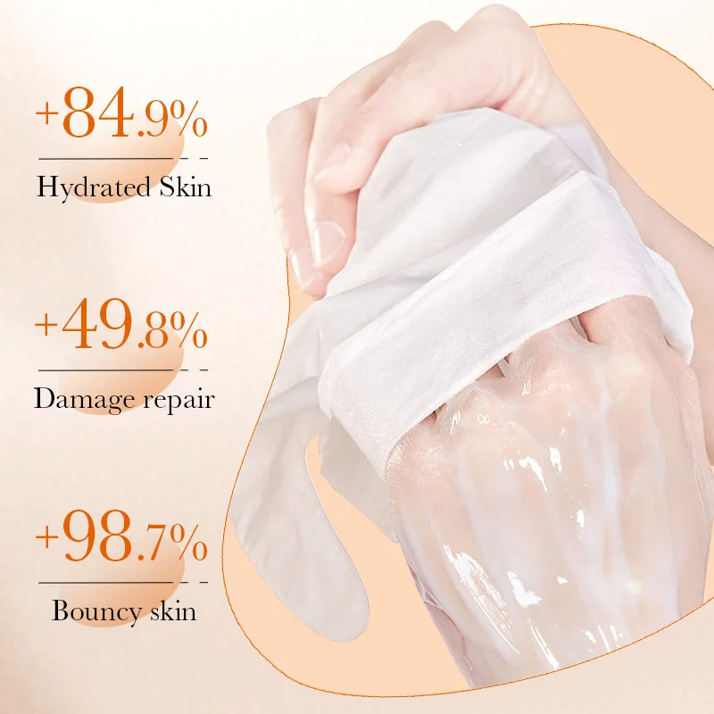 جوهر الترطيب المقشر يبطئ الجلد الميت، يوفر الترطيب المكثف ويصلح البشرة