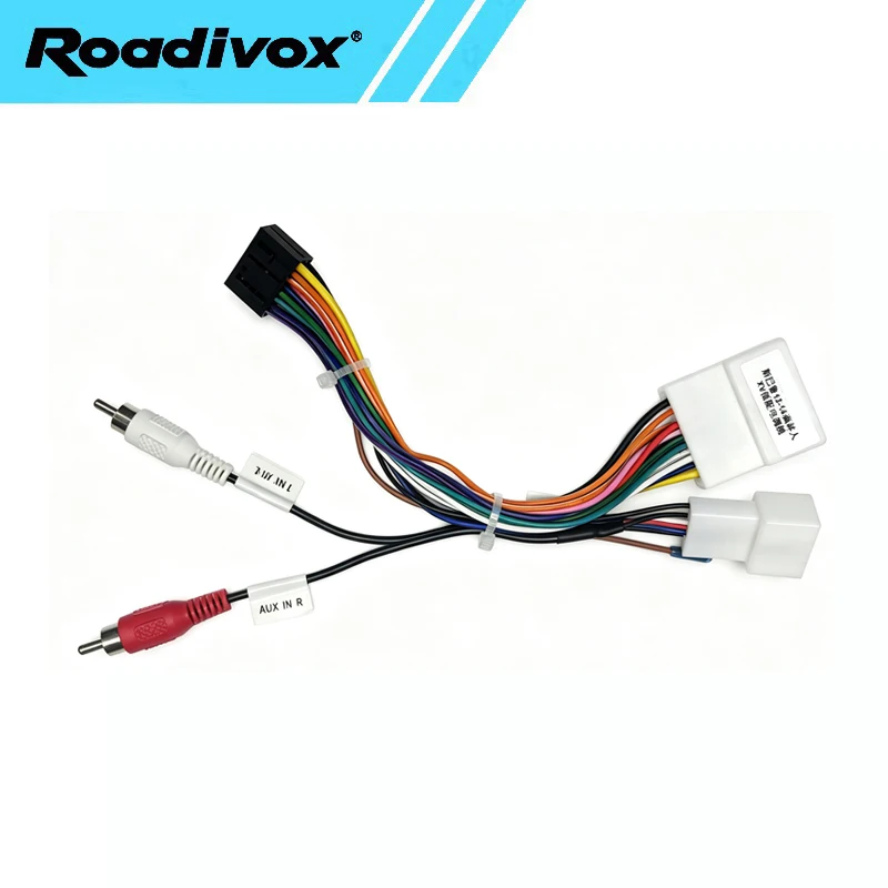 Car 16pin Wiring Harness Adapter For Subaru Forester XV 2012 2014 Android Radio plug Power Cable connector