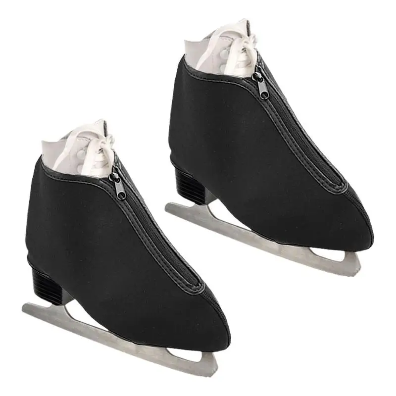 

Бахилы для катания на роликовых коньках, 1 пара, неопреновый протектор, чехол для ботинок для катания на коньках, защита обуви, теплая для ежедневной практики или соревнований