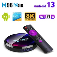 H96 MAX RK3528 IPTV Smart TV Box Android 13 Quad Core Media Player 8K Video Support Wifi6 BT5.0 Set Top Receiver