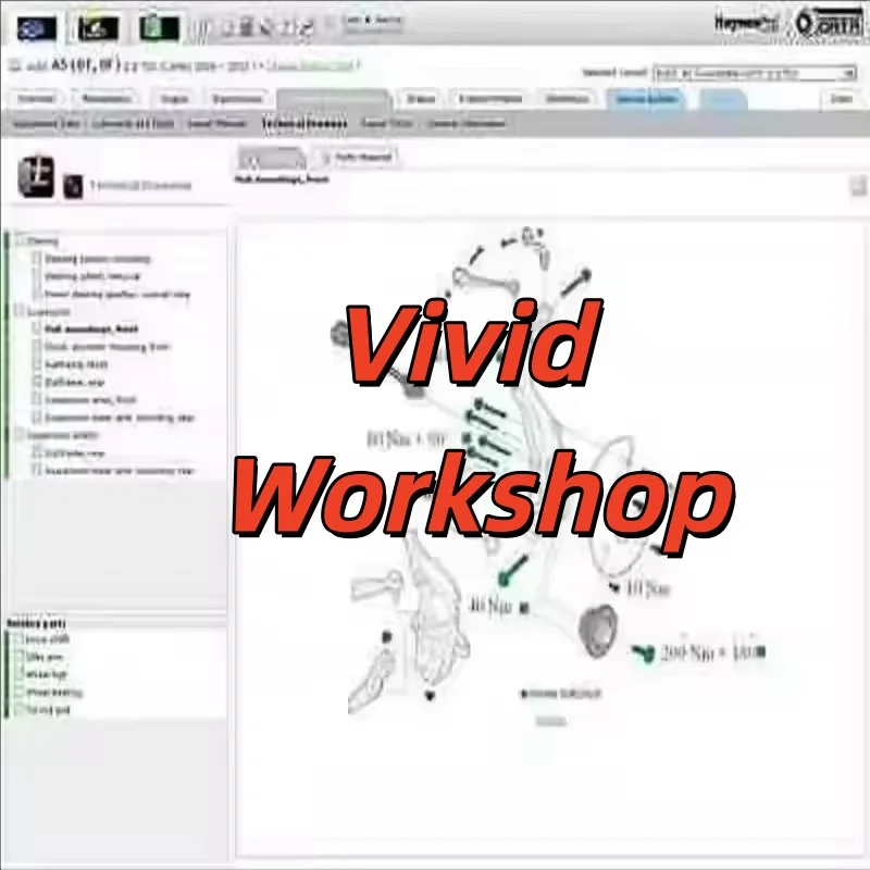 Haynes pro Automotive 2018 Vivid Workshop Data Atris-Technik 2018.01v Europe Car Repair Software for 2015 10.2 Models
