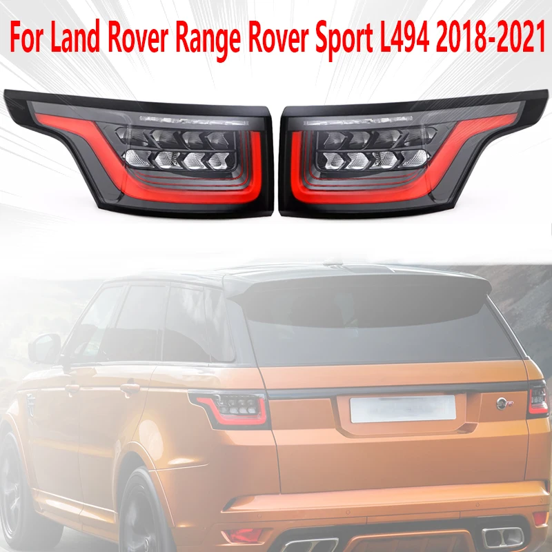 

Auto Accessories Rear Headlight Brake Warning Light For Land Rover Range Rover Sport L494 2018-2021 LR116468 LR116471