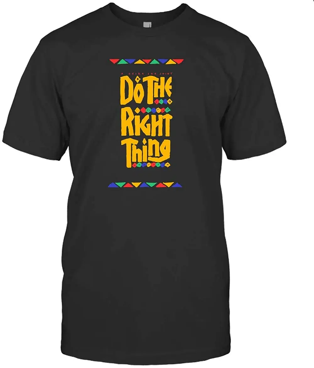 LIKA 2021 Do The Right Thing Inspire Unisex for Men Women T Shirt BlackGraphic Y2K High quality brandAnime Graphic T-shirts 