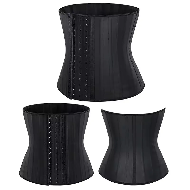 6xl Taille Trainer Voor Vrouwen Latex Onderborst Taille Cincher Corset Sport Gordel Zandloper Body Shaper