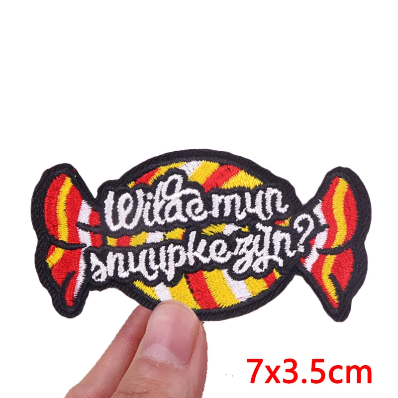 2026 NIEUW Nederlands Oeteldonk embleem geborduurde patches DIY strijk-op patches voor kleding Nederlands carnaval kikker patch badges