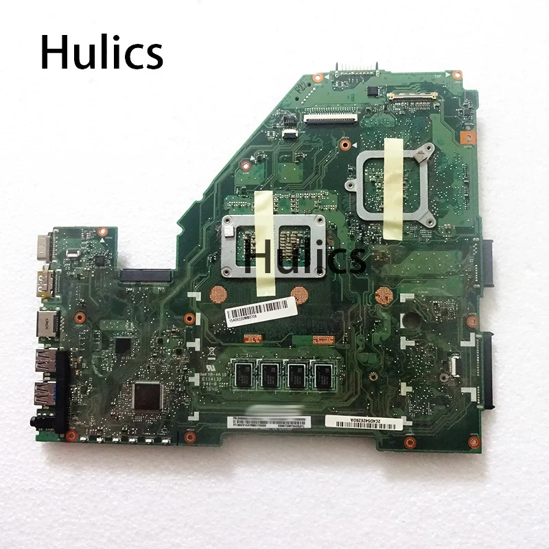 Hulics Used X550VX Laptop Motherboard For ASUS K550V  X550V Mainboard I7-6700HQ GTX950M Main Board