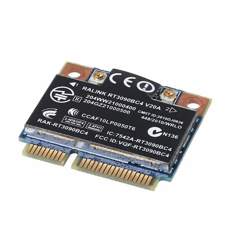

2X Wireless Network Card 300M Wifi WLAN Bluetooth 3.0 PCI-E Card For HP RT3090BC4 Probook