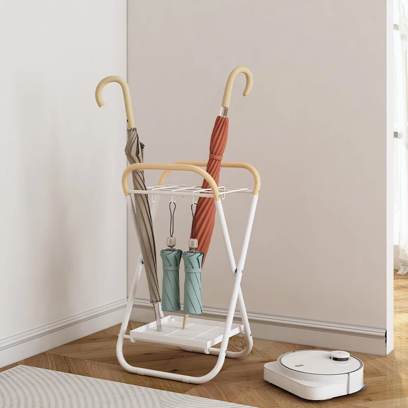 

Large Metal Umbrella Stand Commercial Hotel Lobby Home Entryway Indoor Umbrella Storage Organizer Holder