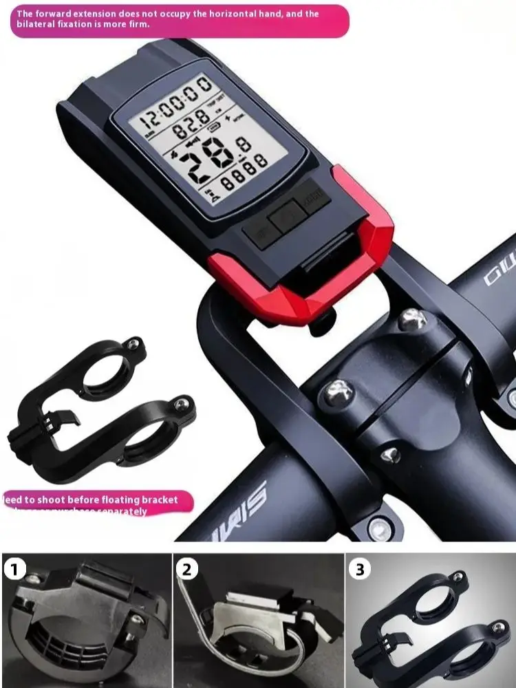 AliExpress OFFBONDAGE 3-in-1 GPS Bike Headlight Speedometer Horn Waterproof Rechargeable Bicycle Front Lamp Cycling Computer MTB Bike Accessories