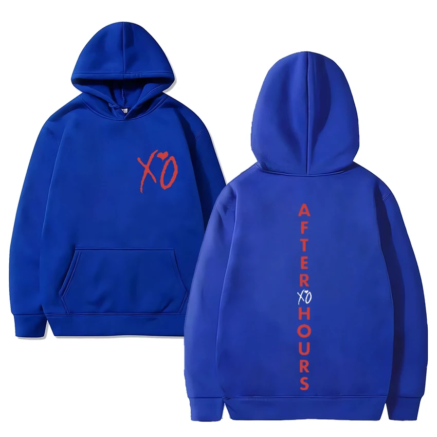 Singer The Weeknd Album Double Sided Printed Hoodie Men Women Casual Fashion Long sleeve Sweatshirts Unisex Oversized pullovers