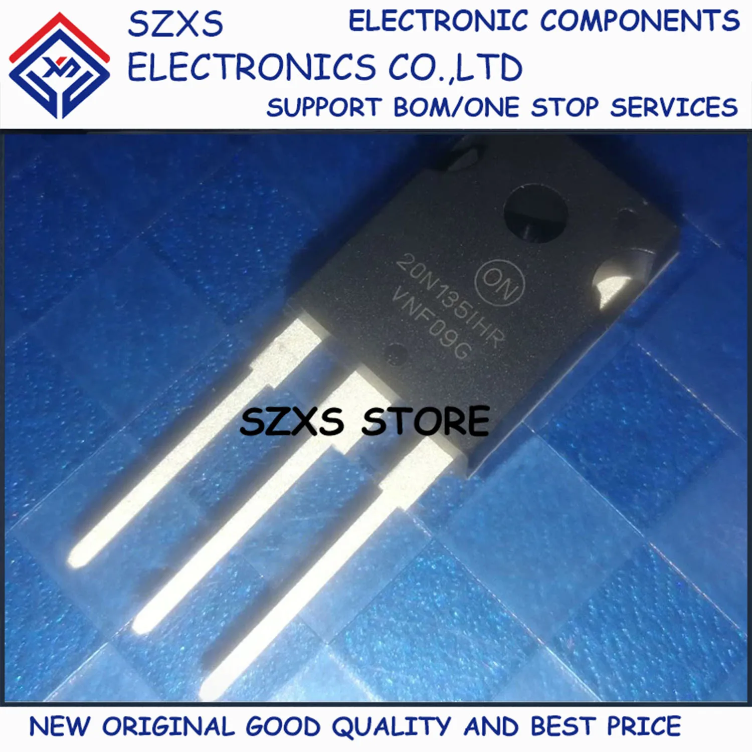

New Original 5Pcs 20N135IHR NGTB20N135IHRWG TO-247 1350V 20A Powerful IGBT Transistor In Stock Good Quality