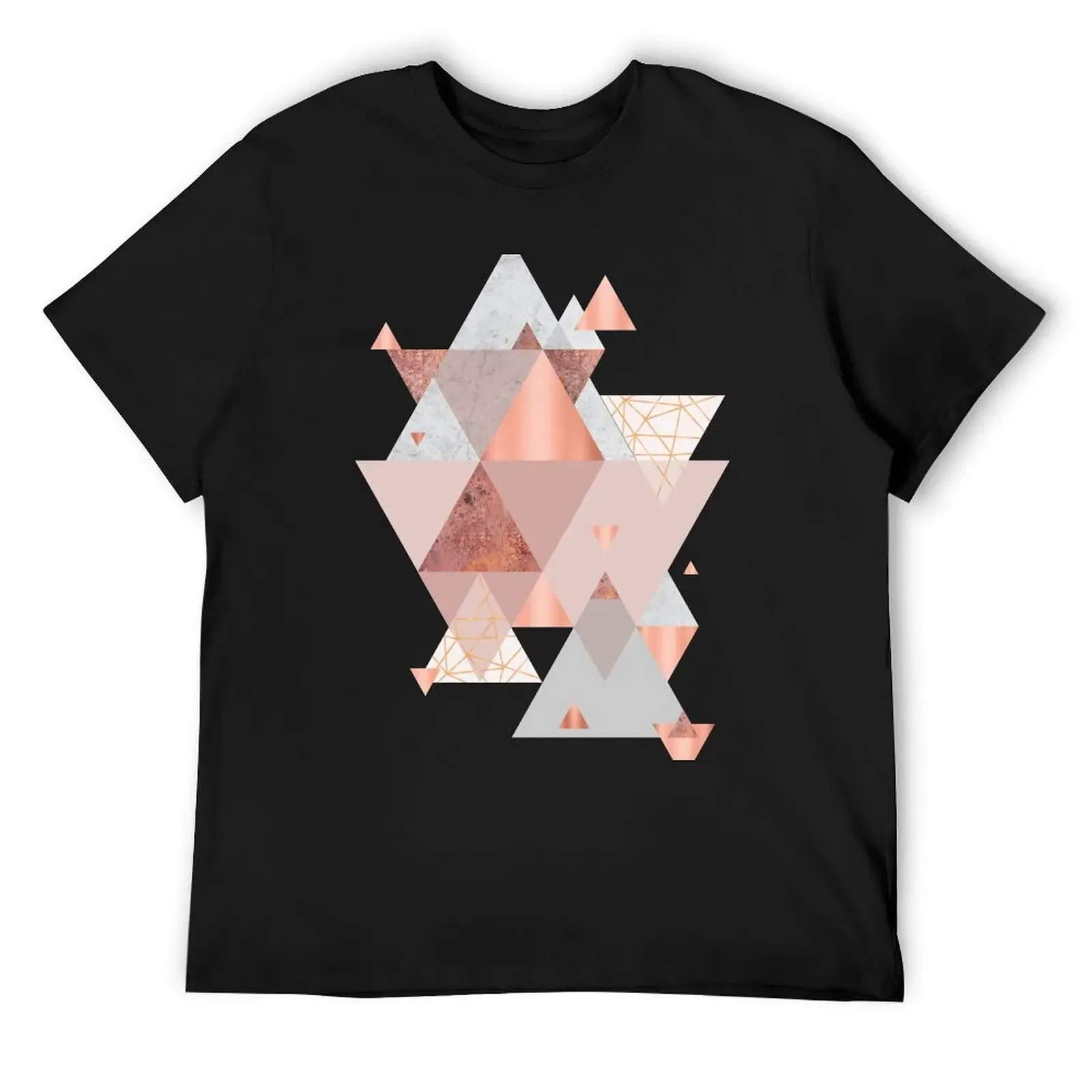 

Blush Pink Geo T-Shirt tshirts personalised funny gifts kawaii clothes men tshirt