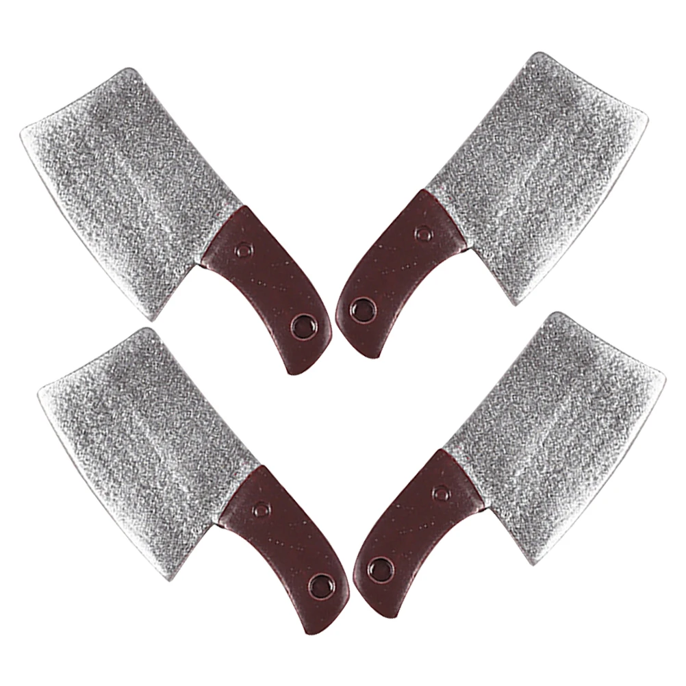 

4 PCS Simulation Kitchen Knife Utensils Play Accessories Household Mini Food Molds